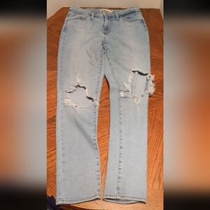 Levis High Rise Skinny Jeans